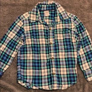 Toddler Boy Flannel Shirt